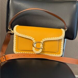 Coach crochet tabby 26 purse new Color